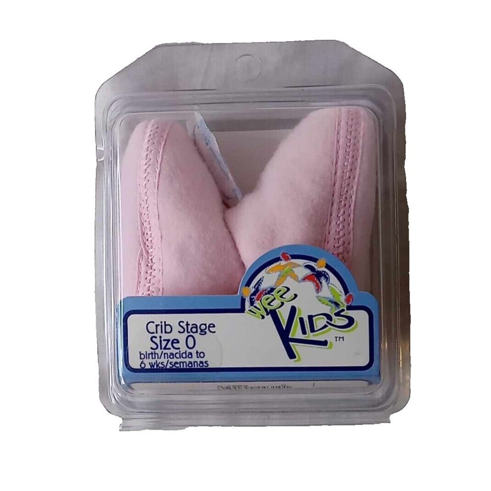 Wee Kids, Crib Stage, Size 0, Pink, Vintage, Brand New, Sealed